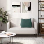 vidaXL Coussin de Dos Vert foncé 60 x 20 x 50 cm