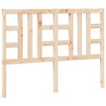 vidaXL Tête de lit 141x4x100 cm Bois massif de pin
