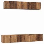 vidaXL Ensemble de meubles TV 5 Pièces Bois ancien Standard Moyen