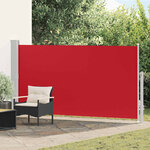 vidaXL Auvent latéral de patio 160x300 cm Rouge
