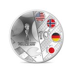 Monnaie de 10€ argent fifa coupe du monde féminine - qualité be millésime 2019