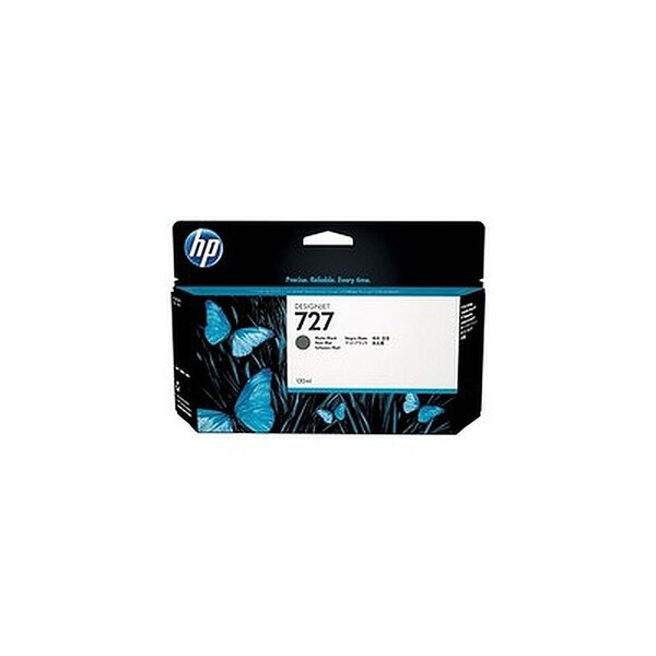 Cartouche hp n°727 noir mat (130ml) b3p22a hp
