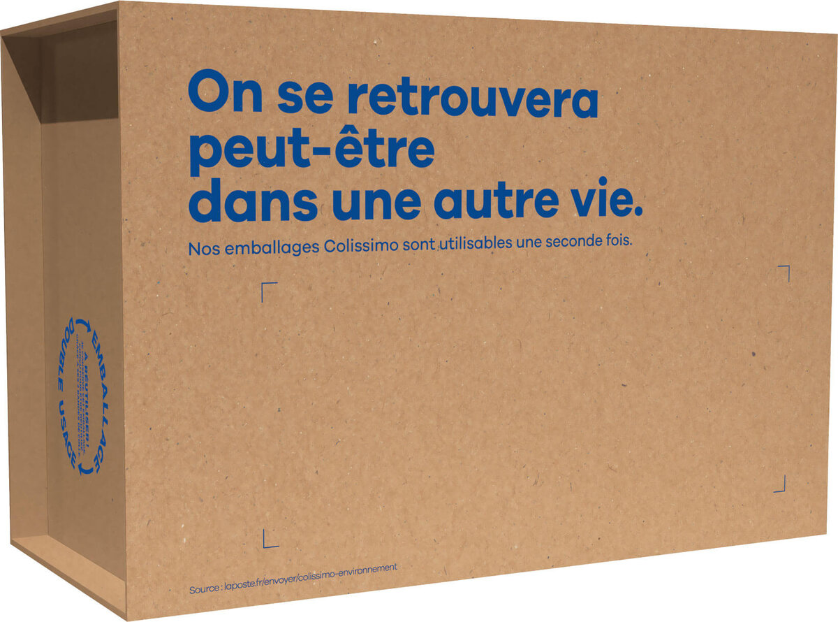 Colissimo Prêt-à-Envoyer France - Boîte double usage de taille L - 5 kg ...