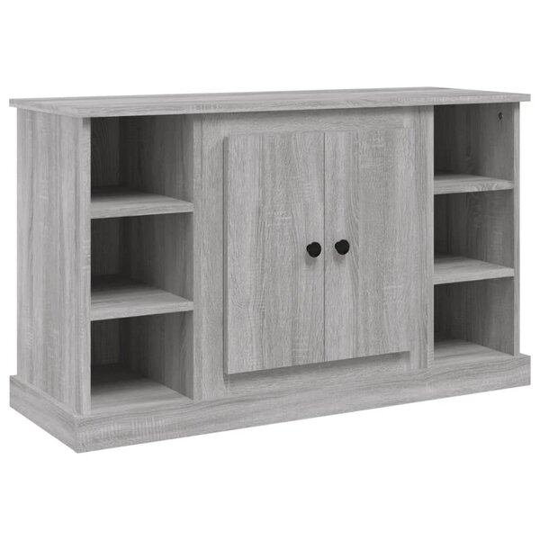 vidaXL Buffet Sonoma gris 100x35 5x60 cm Bois d'ingénierie