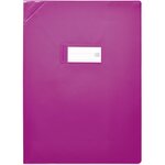 Protège-cahier PVC 150 Strong Line 24x32 cm opaque Violet OXFORD