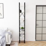 vidaXL Armoire haute Blanc 40x30x210 cm Bois de pin solide