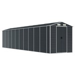 vidaXL Abri de jardin anthracite 191x895x198 cm acier galvanisé