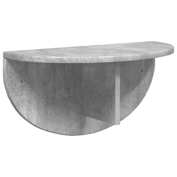 vidaXL Étagère Murale Gris béton 48 x 24 x 24 cm Bois d'ingénierie
