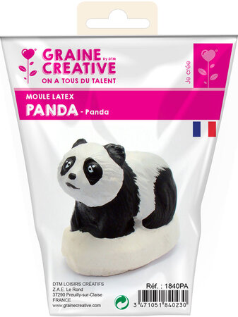 Moule en Latex Panda