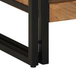 vidaXL Table basse 70x50x38 cm bois massif acacia