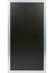 Cloison / Tableau / Pare vue MULTI BOARD Tableau noir Cadre Argent 60 x 115 cm SECURIT