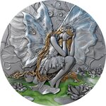 Pièce de monnaie en Argent 2000 Francs g 62.2 (2 oz) Millésime 2025 FAIRY IN MAGICLAND
