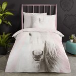 Good Morning Housse de couette enfant FLUFFY 140x200/220 cm Rose