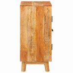 vidaXL Armoires de rangement avec étagère Marron 55 x 35 x 75 cm