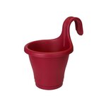 ELHO Jardiniere de balcon Corsica Simple - Fruits rouges - Extérieur & Balcon - L 19,4 x W 27,1 x H 25,9 cm