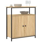vidaXL Buffet Chêne Sonoma 70x30x80 cm Bois d'ingénierie