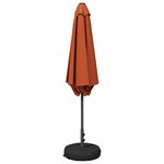vidaXL Parasol de jardin 270 x 270 cm Polyester Rectangulaire