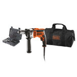 BLACK & DECKER Perceuse à percussion 750 W livrée avec le sac de transport