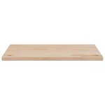 vidaXL Dessus de bureau 80x40x2 5 cm bois massif de pin
