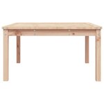 vidaXL Table de jardin 82 5x82 5x45 cm bois massif de pin