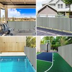 vidaXL Filet brise-vue vert et blanc 1 5x25 m PEHD 195 g/m²