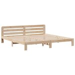 vidaXL Cadre de lit sans matelas 180x200 cm bois massif de pin