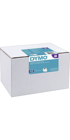 DYMO LabelWriter Pack de 12 rouleaux de 220 étiquettes Expédition Badge 54mm x 101mm