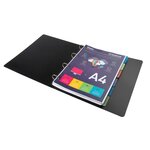 Intercalaires Poplypropylène Recyclé Forever® 6 Positions - A4 - Couleurs Assorties - X 25 - Exacompta