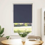 vidaXL Store enrouleur occultant largeur du tissu 75 7 cm polyester