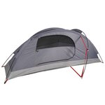vidaXL Tente de camping à dôme 1 personne bleu imperméable