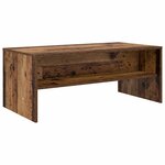 vidaXL Table basse Bois ancien 100 x 50 x 40 cm Bois d'ingénierie