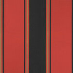 vidaXL Auvent Rétractable Rayé Orange et marron 600 × 300 cm