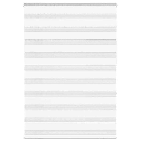 vidaXL Store zèbre blanc 105x150 cm largeur du tissu 100 9cm polyester