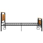 vidaXL Cadre de lit sans matelas métal 120x200 cm