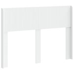 vidaXL Tête de lit Blanc PB