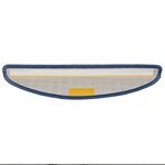 vidaXL Tapis d'escalier auto-adhésifs 15 Pièces Bleu 56 x 17 x 3 cm