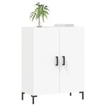 vidaXL Buffet blanc 69 5x34x90 cm bois d'ingénierie