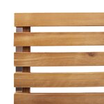 Ensemble de salle à manger 5 pièces bois massif d'acacia vidaXL