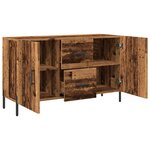 vidaXL Buffet vieux bois 100x36x60 cm bois d'ingénierie