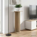 vidaXL Support de Plante 2 pièces Chêne Sonoma 25 x 25 5 x 80 5 cm