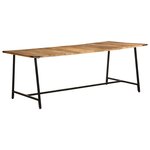 vidaXL Table à manger 200x100x75 cm bois de manguier massif