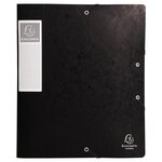Boite De Classement Cartobox Dos 60mm Carte Lustrée - A4 - Noir - X 10 - Exacompta