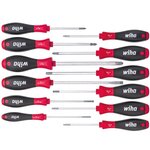 Wiha softfinish jeu de tournevis 12 pièces 41002