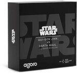 Pièce de monnaie en Argent g 31.1 (1 oz) Millésime Good and Evil QUI-GON JINN VS DARTH MAUL