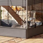 Ferplast Clapier Rabbit 100 Double 95x57x93,5 cm Gris