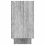 vidaXL Étagère cube murale 5 compartiments sonoma gris