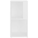 vidaXL Armoire d'angle Blanc 33x33x67 cm Bois d'ingénierie
