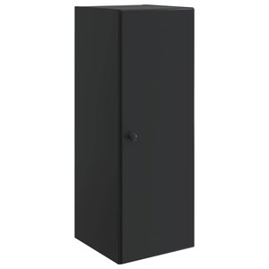 vidaXL Armoire Murale Noir 33 x 34 5 x 90 cm Bois d'ingénierie