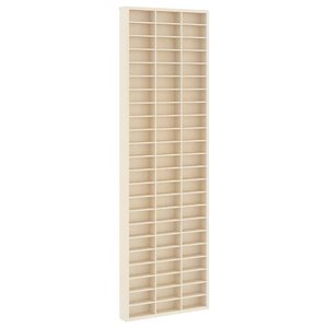 vidaXL Étui d'affichage Marron 30 x 4 5 x 96 cm Bois d'ingénierie