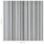 vidaXL Dalles de plancher autoadhésives 20 Pièces PVC 1 86 m² gris clair
